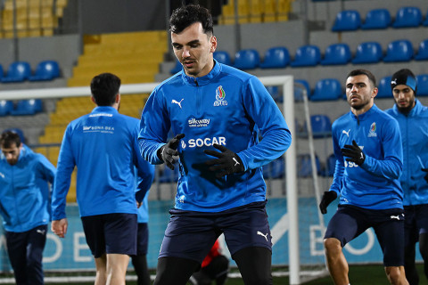 Сборная Азербайджана провела тренировку в преддверии матча с Сьерра-Леоне - ФОТО