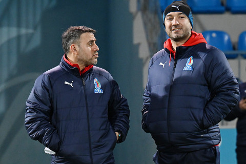 Сборная Азербайджана провела тренировку в преддверии матча с Сьерра-Леоне - ФОТО