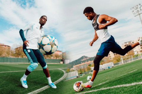 “Barselona”nın bazasında “Monako” dueti: Pol Poqba və Ansu Fati məşqdə - FOTO