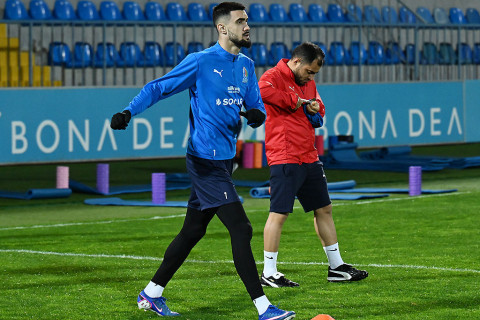 Сборная Азербайджана провела тренировку в преддверии матча с Сьерра-Леоне - ФОТО