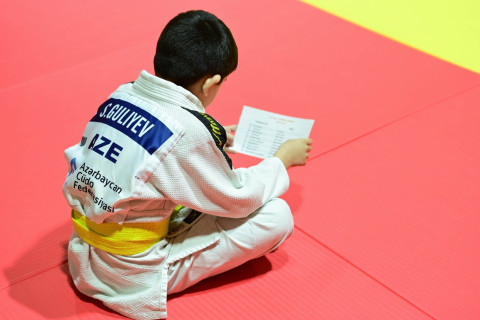 Gəncədə cüdoçular üçün kəmər imtahanı keçirilib - FOTO