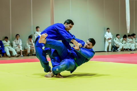 Gəncədə cüdoçular üçün kəmər imtahanı keçirilib - FOTO