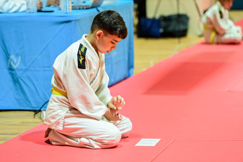 Gəncədə cüdoçular üçün kəmər imtahanı keçirilib - FOTO