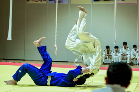 Gəncədə cüdoçular üçün kəmər imtahanı keçirilib - FOTO