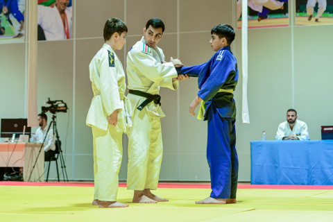 Gəncədə cüdoçular üçün kəmər imtahanı keçirilib - FOTO