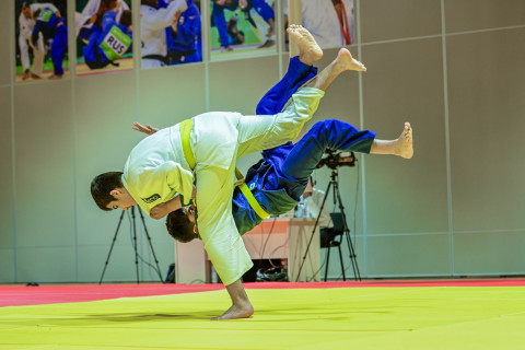 Gəncədə cüdoçular üçün kəmər imtahanı keçirilib - FOTO