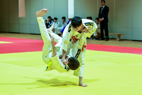 Gəncədə cüdoçular üçün kəmər imtahanı keçirilib - FOTO