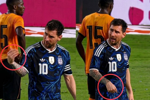 Messidən unudulmaz jest: “Niyə mən, axı meydanda Leo var?” - VİDEO