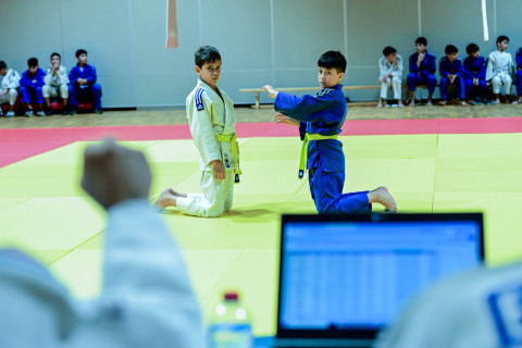 Gəncədə kəmər dərəcələri üzrə rəsmi imtahan keçirilib