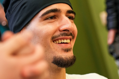 “Neftçi”nin oyunçuları autizmli şəxslərlə görüşüblər