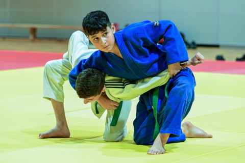 В Гяндже более 100 дзюдоистов сдали экзамен на новые пояса - ФОТО