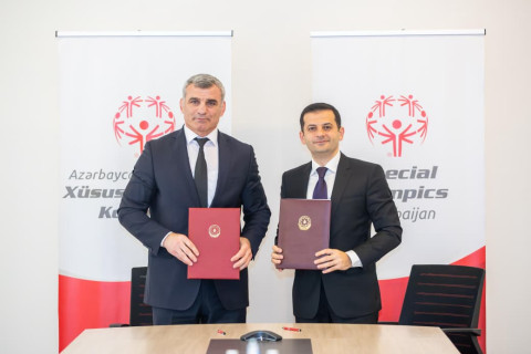 Xüsusi Olimpiya Komitəsi ilə Badminton Federasiyası əməkdaşlığa başladı - FOTO