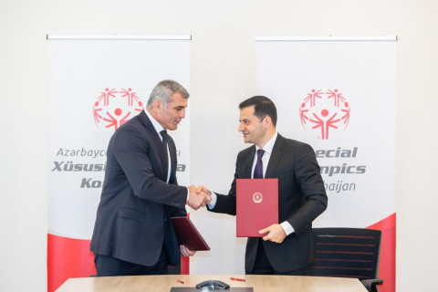 Xüsusi Olimpiya Komitəsi ilə Badminton Federasiyası əməkdaşlığa başladı - FOTO