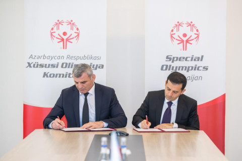 Xüsusi Olimpiya Komitəsi ilə Badminton Federasiyası əməkdaşlığa başladı - FOTO