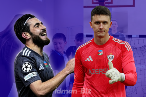 “Qarabağ” futbolçularından Masallı məktəblilərinə sürpriz - VİDEO