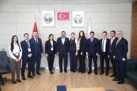 Gənclər və İdman nazirliyinin nümayəndə heyəti Türkiyədə olub