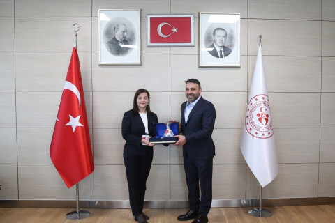Gənclər və İdman nazirliyinin nümayəndə heyəti Türkiyədə olub