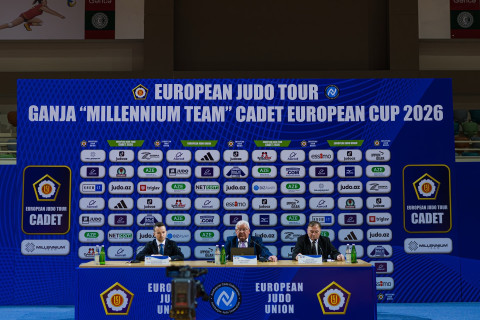 Gəncədə Avropa Kubokunun püşkatma mərasimi keçirilib