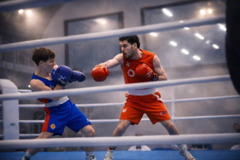 Azərbaycan millisinin dörd boksçusu Böyük İpək Yoluna qələbə ilə başlayıb - FOTO