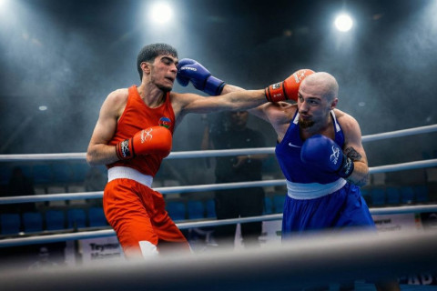 Azərbaycan millisinin dörd boksçusu Böyük İpək Yoluna qələbə ilə başlayıb - FOTO