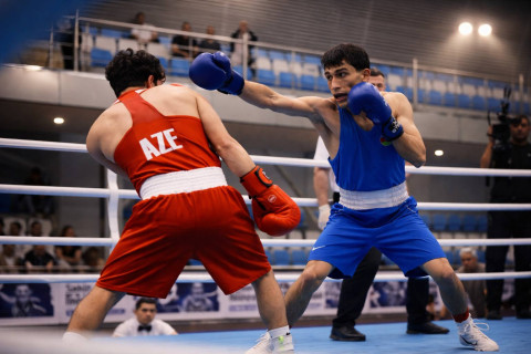 Azərbaycan millisinin dörd boksçusu Böyük İpək Yoluna qələbə ilə başlayıb - FOTO