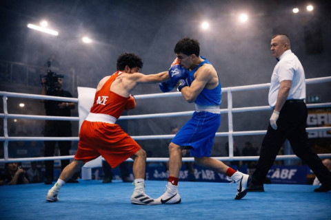 Azərbaycan millisinin dörd boksçusu Böyük İpək Yoluna qələbə ilə başlayıb - FOTO