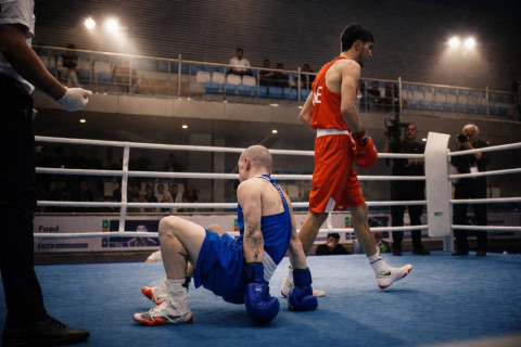 Azərbaycan millisinin dörd boksçusu Böyük İpək Yoluna qələbə ilə başlayıb - FOTO