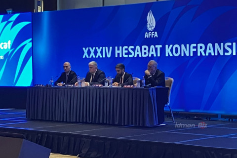 AFFA-nın Hesabat Konfransı başlayıb - FOTO