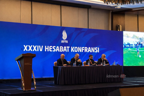 AFFA-nın Hesabat Konfransı başlayıb - FOTO