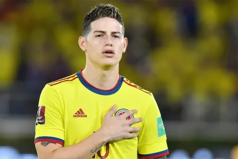 James Rodriguez hospitalised after Colombia’s friendly defeat to France
