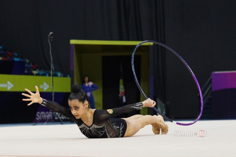 В Баку завершился первый день AGF Trophy по художественной гимнастике - ФОТО/ВИДЕО