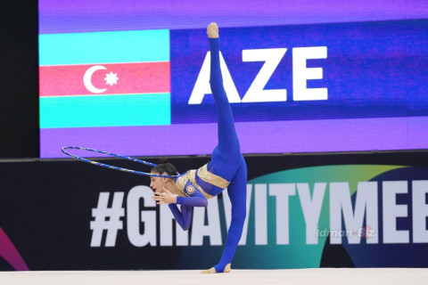 В Баку завершился первый день AGF Trophy по художественной гимнастике - ФОТО/ВИДЕО