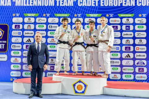 Azərbaycan cüdoçuları Avropa Kubokunun ilk günündə 13 medal qazanıblar - YENİLƏNİB + FOTO