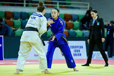 Azərbaycan cüdoçuları Avropa Kubokunun ilk günündə 13 medal qazanıblar - YENİLƏNİB + FOTO