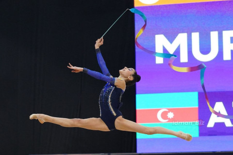 Bakıda bədii gimnastika üzrə “AGF Trophy” beynəlxalq turniri davam edir - FOTO