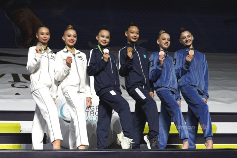 Казахстан выиграл командный зачет на AGF Trophy в Баку - ОБНОВЛЕНО