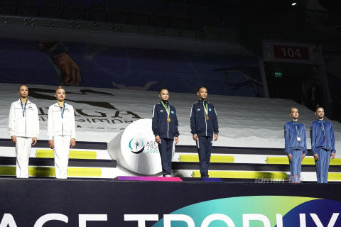 Казахстан выиграл командный зачет на AGF Trophy в Баку - ОБНОВЛЕНО