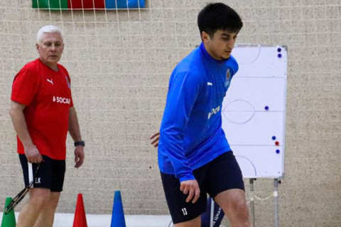 Futzal millimizin təlim-məşq toplanışına başlayıb - FOTO