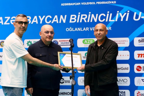 Voleybol üzrə Azərbaycan birinciliyinin qalibləri müəyyənləşib - FOTO