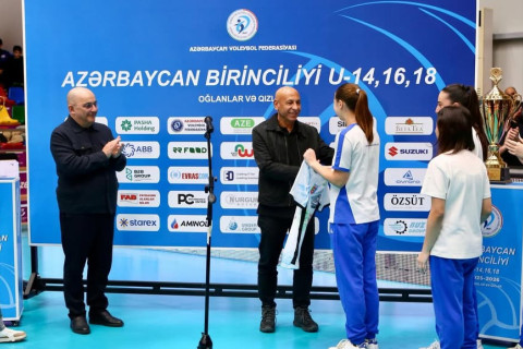 Voleybol üzrə Azərbaycan birinciliyinin qalibləri müəyyənləşib - FOTO