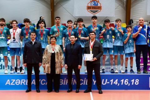 Voleybol üzrə Azərbaycan birinciliyinin qalibləri müəyyənləşib - FOTO