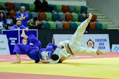Азербайджан завершил Кубок Европы по дзюдо с 24 медалями
