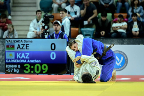 Азербайджан завершил Кубок Европы по дзюдо с 24 медалями