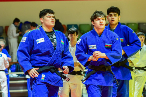 Yeniyetmə cüdoçular arasında Avropa Kubokunda son yarış günü