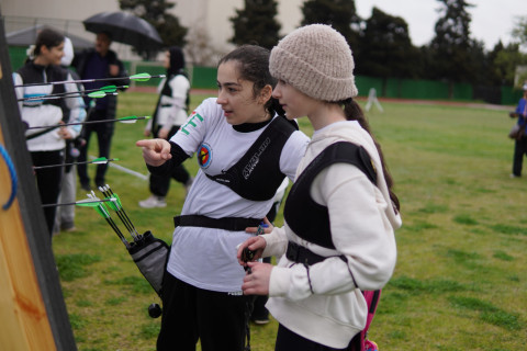 Завершился первый этап Кубка города Баку по стрельбе из лука - ФОТО