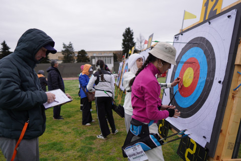 Завершился первый этап Кубка города Баку по стрельбе из лука - ФОТО