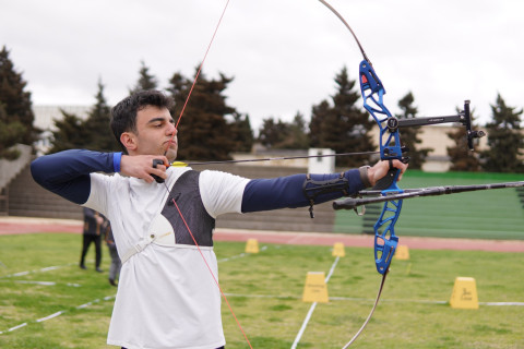 Завершился первый этап Кубка города Баку по стрельбе из лука - ФОТО