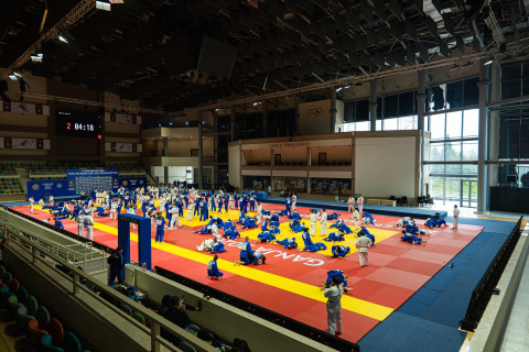 В Гяндже стартовал международный сбор юных дзюдоистов