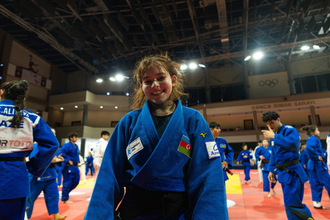 В Гяндже стартовал международный сбор юных дзюдоистов