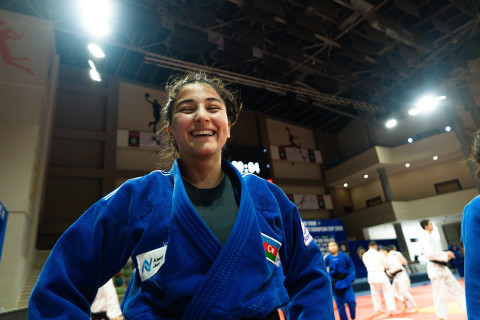 В Гяндже стартовал международный сбор юных дзюдоистов